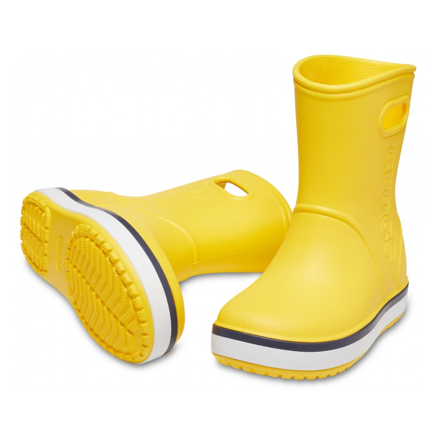 crocs crocband rain boot