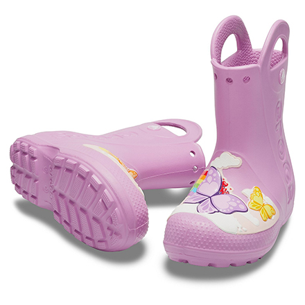 ������ CrocsFL Butterfly Rain Boot K 205650-508 / Crocs